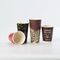 Disposable Custom Printing Logo Single Wall Kraft Pe Coated Hot Drink Coffee Shop Double PE 8Oz Recyclable Paper Cups