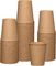 Liquid Kraft Paper Container Biodegradable Disposable Coffee Cups For Restaurants, Delis, and Cafes