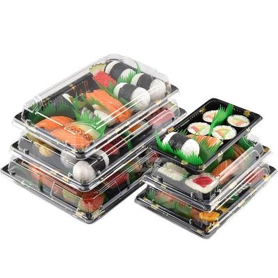 Take Away Sushi Container Disposable Sushi Trays Food Container Packaging