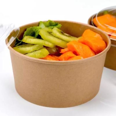 Specifications Optional Custom Disposable Takeaway Hot Food Kraft Paper Box To Hold Rice, Salad, Noodles