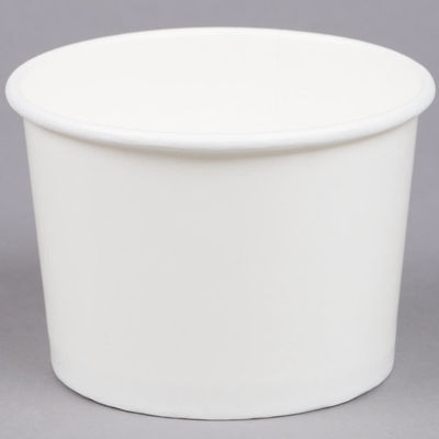 Liquid Resistant Single PE 23oz White Disposable Bowls