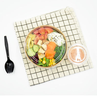 Stackable Food Grade 750ml Disposable Paper Soup Bowls