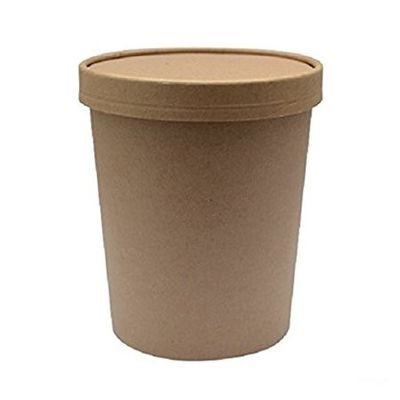 Double PE coating Recyclable Disposable paper Coffee Cups with paper lid
