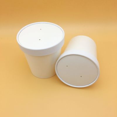Recyclable Single PE Coated 16oz Disposable Paper Cups