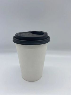 ISO9001 12oz PE Coating Disposable Paper Coffee Cups