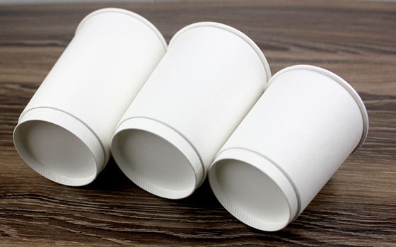 Disposable Hollow Paper Cups Takeaway Custom Printed Paper Coffee Cups