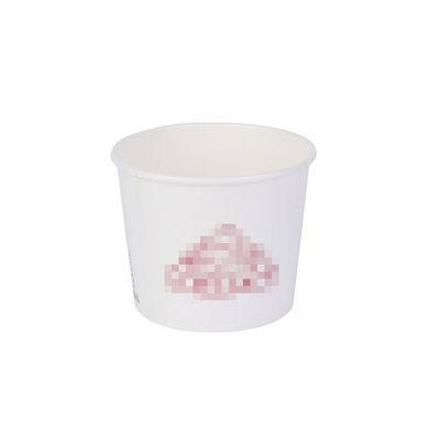 China Round Biodegradable Disposable Paper Bowl For Restaurant