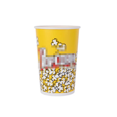 Food Grade Disposable Paper Food Buckets Popcorn Bucket 150oz Fried Chicken Barrel