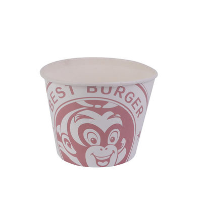 Food Grade Disposable Paper Food Buckets Popcorn Bucket 150oz Fried Chicken Barrel