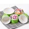 Foil Stamping Disposable PLA 8oz Printed Takeaway Ice cream Paper Cups