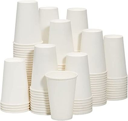 12oz PE Coating Disposable Single Layer Paper Cups Coffee Container