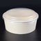 1000ml White Paper Bowls Disposable Serving Bowls Food Containers