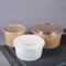 Paper Noodle Container Disposable Soup Bowl Disposable Salad Paper 10oz Bowls