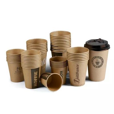 Paper Cups Coffee Disposable 4oz to 20oz Custom Customized Wall Style Weight Material Origin Type Colors