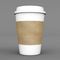 Ice Cream PLA 32oz Customized Disposable Paper Cups Heat Proof Hot Drink Paper Cup