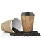 Offset Printing 26oz Customized Disposable Paper Coffee Cups Ripple Wall