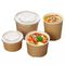 Cheap Custom Eco-friendly Food Grade Recyclable PLA Coated 1000ml Disposable Paper Bowl
