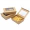 One Time Ice Cream Flexo Offset Kraft Paper Bowls Disposable kraft Paper Salad Fruit Takeaway Lunch Packaging Box