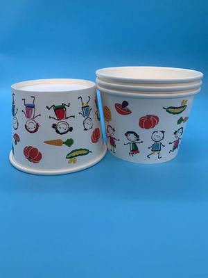 Customized Cheap Hot Insulated Double PE 28oz Recyclable Paper Bowls