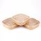 Custom Printing Disposable Kraft Paper Bowl Square With Plastic Lid Take Away Food Packing Container On Sale