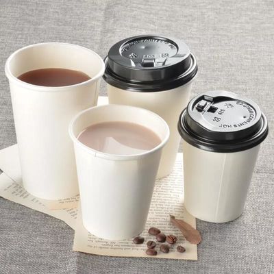 8oz Disposable Biodegradable Party Bar PLA Cup Sugarcane Paper Cups For Take Away Bubble Tea Wedding Coffee Hot Drinking