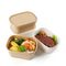 Disposable OEM ODM Take Away Bowl Rectangle Microwavable For Salad Snack