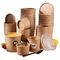 Kraft Paper Disposable Takeaway Soup Cup Biodegradable Soup Container