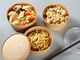 Disposable Takeaway Kraft Paper Salad Bowl Fast Food Lunch 350ml