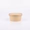 Bamboo Pulp Paper Takeaway Soup Bowls Disposable Biodegradable 1200ML With Lids