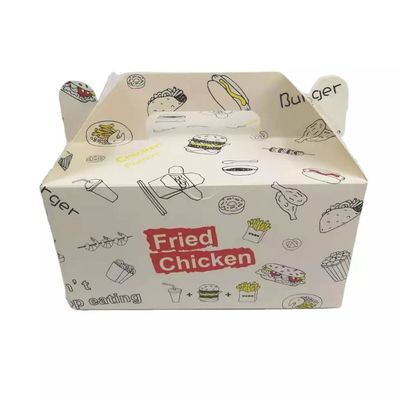 Kfc Fried Chicken Takeaway Custom Paper Box Fast Food Packaging