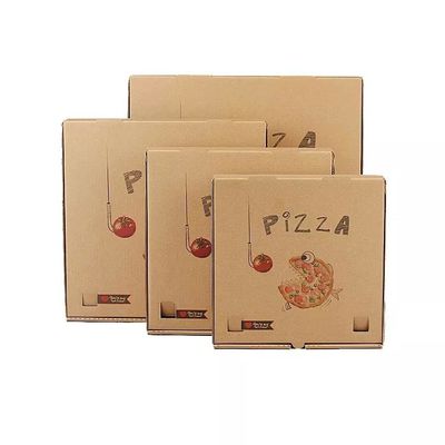 Pizza Package Carton Square Custom Paper Box Custom Logo Printed