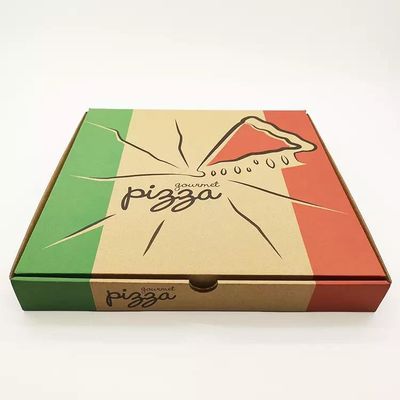 Pizza Package Carton Square Custom Paper Box Custom Logo Printed