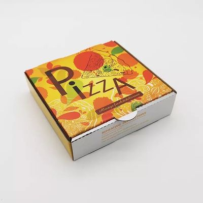 Pizza Package Carton Square Custom Paper Box Custom Logo Printed