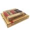 Corrugated Paper Pizza Packing Box Reusable Custom Design 16in