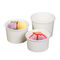 Customized Cheap Disposable Paper Ice Cream Cup Fruits Take Away Biodegradable 12 Oz Disposable Bowls
