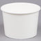 Liquid Resistant Single PE 23oz White Disposable Bowls