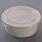 Cold Liquids Take Away BPA Free Soup Noodle Custom Print Disposable White Paper Bowl