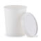 Disposable PLA Coated Degradable 44oz Disposable Paper Soup Bowls