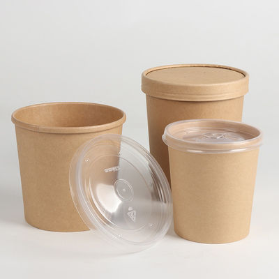 8oz 12oz 16oz 26oz 32oz Takeaway Disposable Kraft Paper Bowls