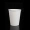 PE Coating Disposable Coffee Paper Cups With Lid For Hot Drinking