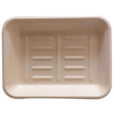 Biodegradable Disposable Kraft Paper Dinner Plate 250 - 850ml For Fresh Food