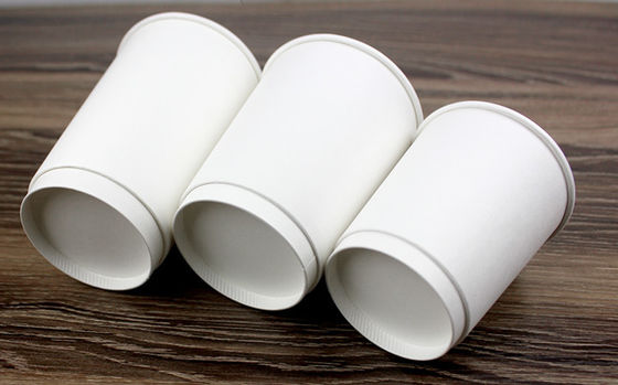 Hollow Disposable Paper Cups Takeaway Custom Printed Paper Coffee Cups