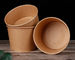 Food Grade Disposable Paper Bowls Leak Proof 500-1300ML
